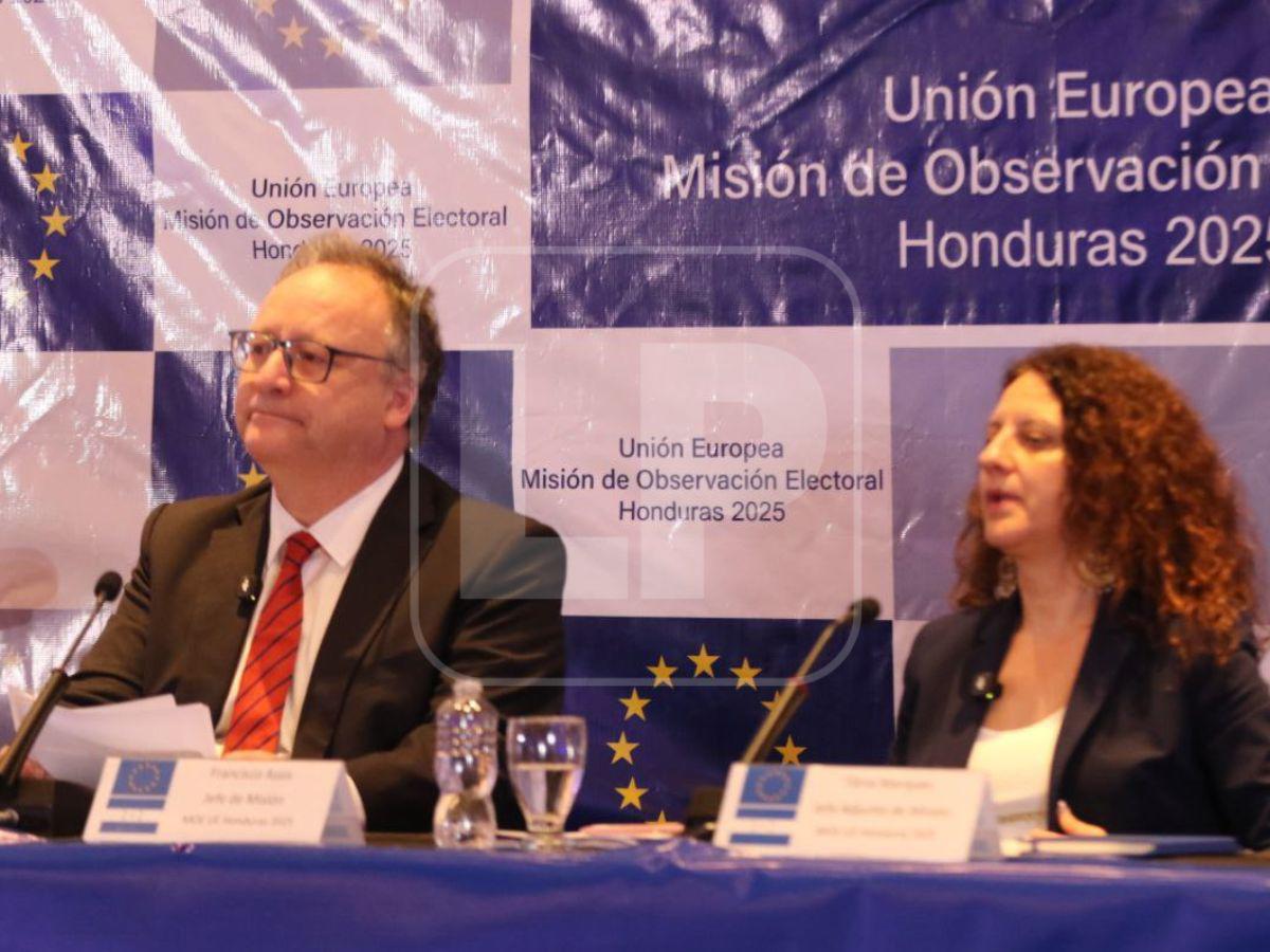Misión de la Unión Europea presenta informe final sobre elecciones generales