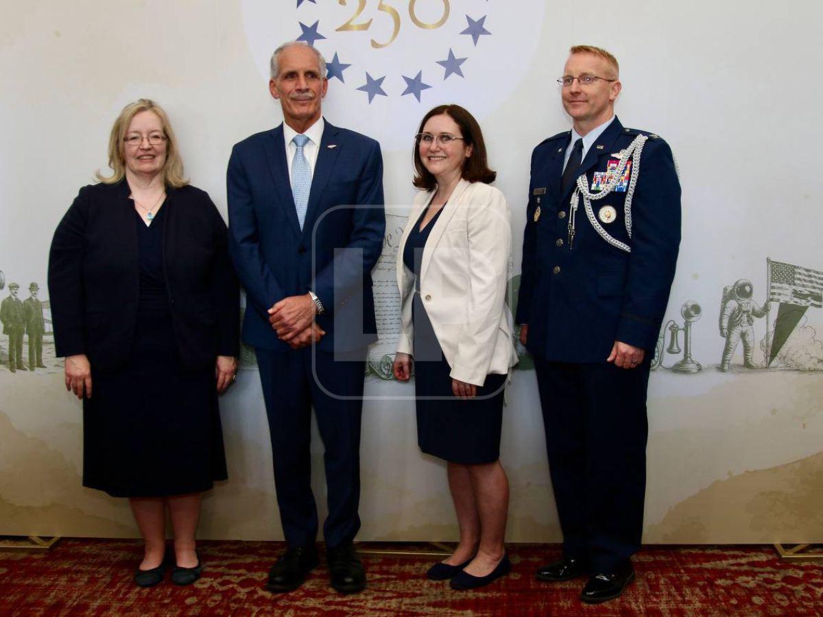 Embajada de EEUU celebra su independencia en Honduras con presencia de Nasry Asfura