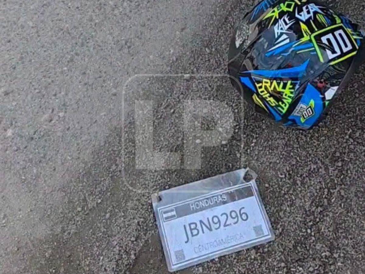 Motociclista muere tras accidente con rastra estacionada en la Vuelta del Cura, Choloma