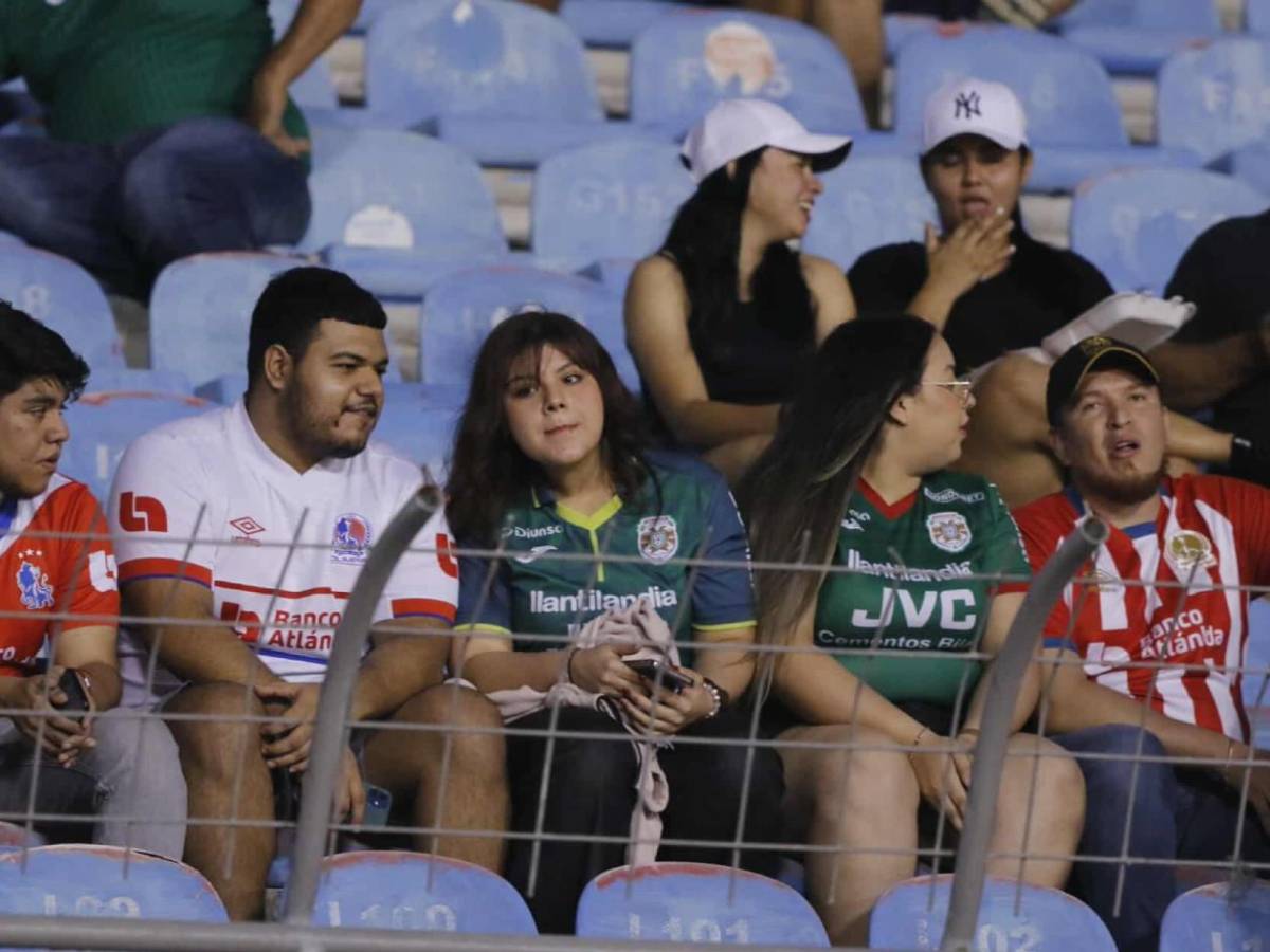 Marathón vs Olimpia: El ex captado, bellezas y anciano dio el ejemplo