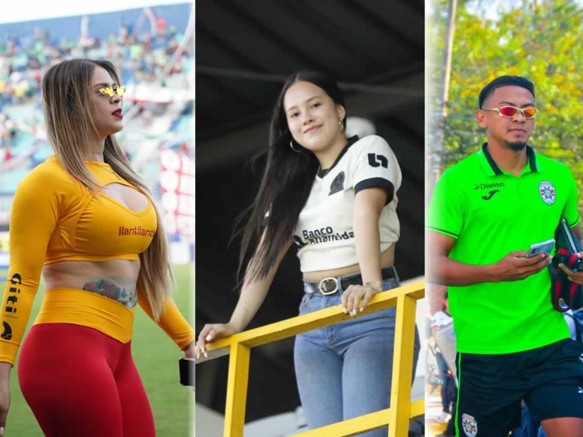 Marathón - Olimpia: bellezas, look a lo Raphinha y la rubia que robó suspiros