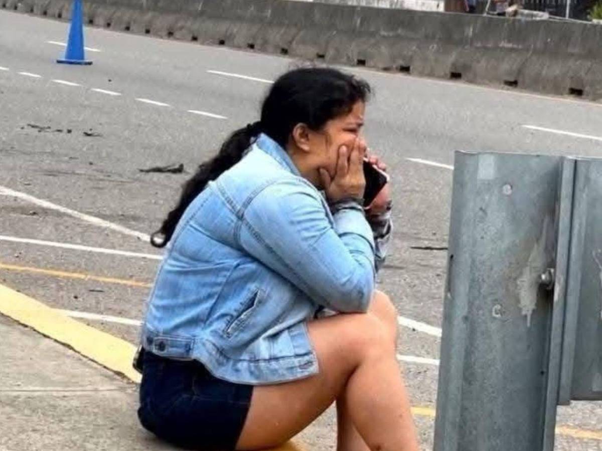 Óscar murió en accidente cuando iba con su esposa de viaje a Roatán