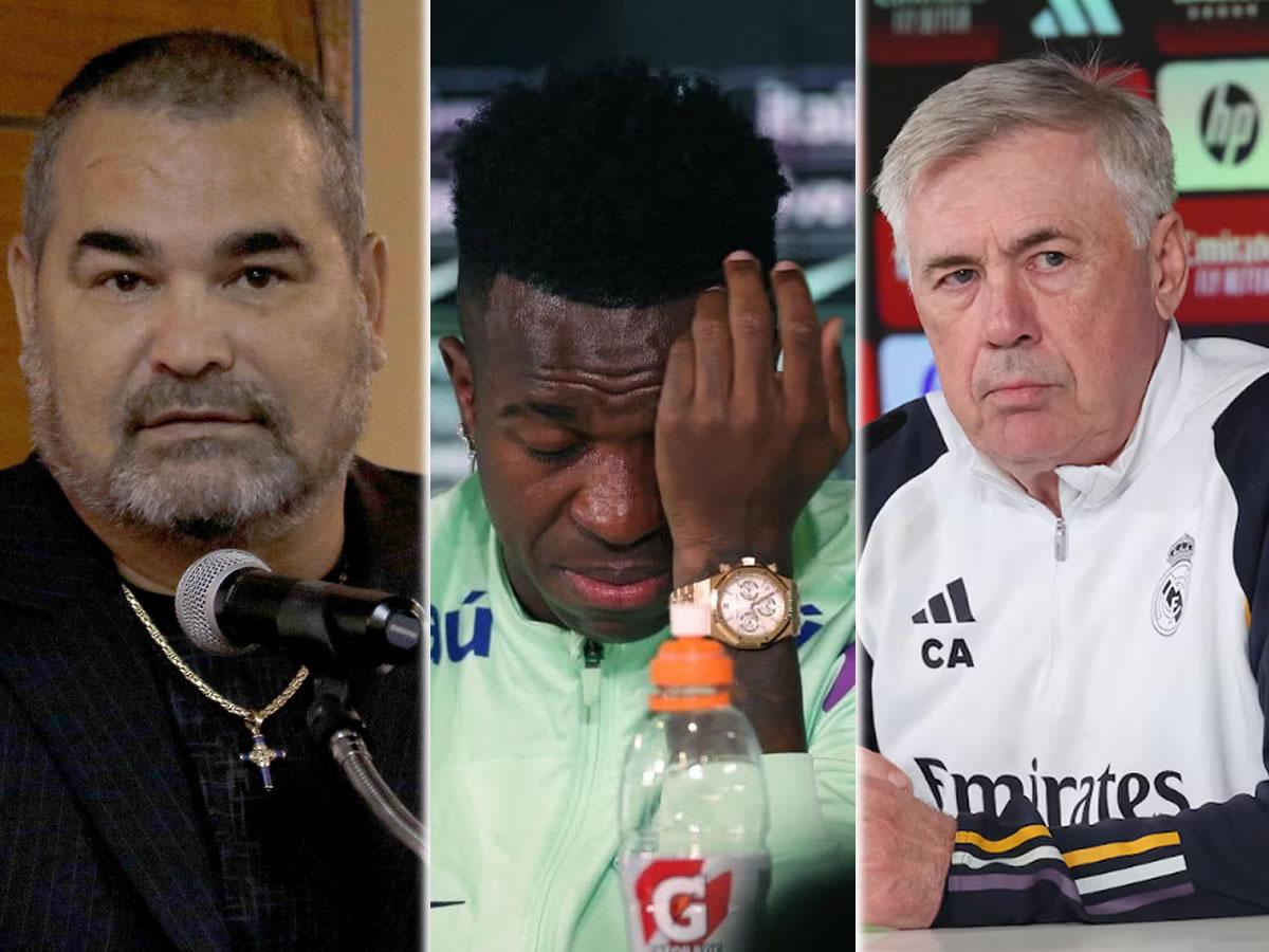 Chilavert vuelve a atacar a Vinicius y Ancelotti lo destroza con una frase