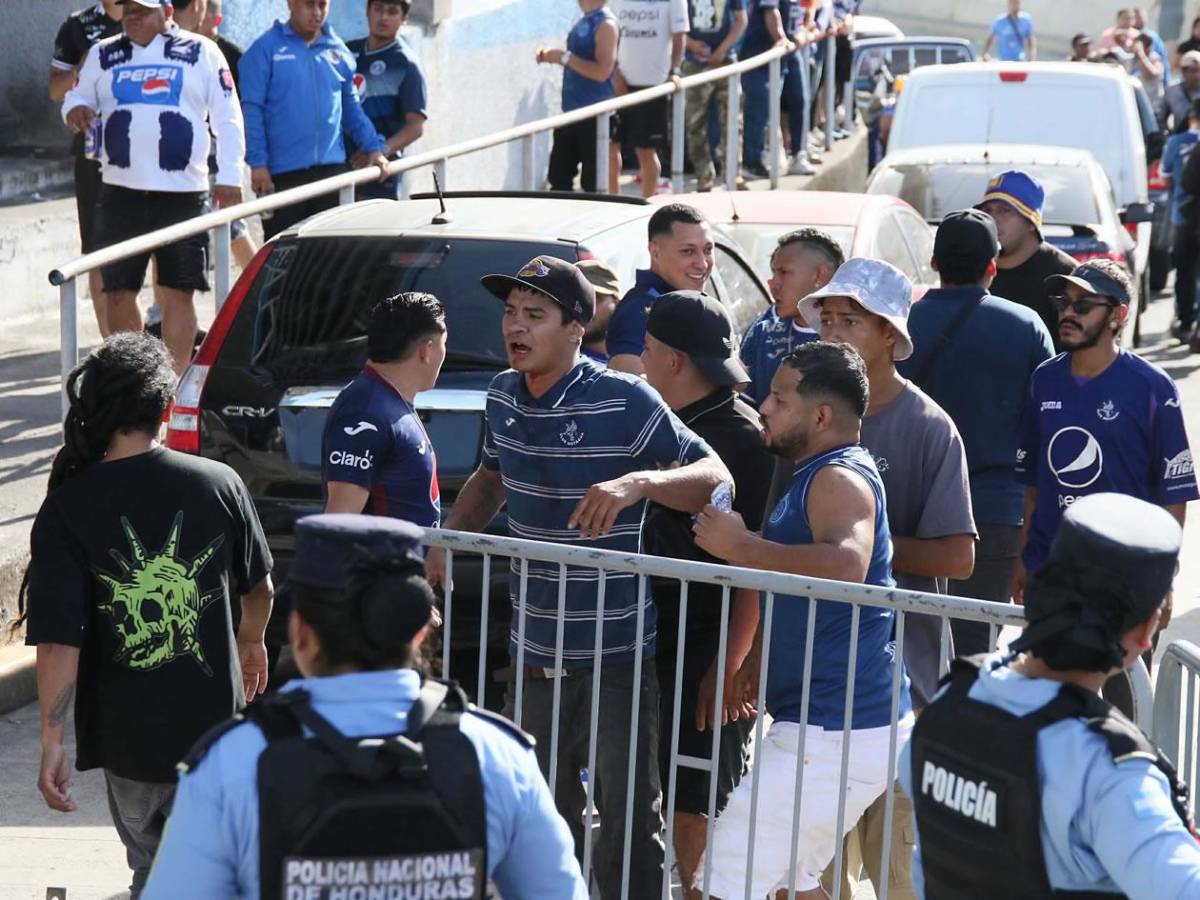 Héroe de Olimpia, llanto del villano de Motagua, disturbios, heridos y bellezas