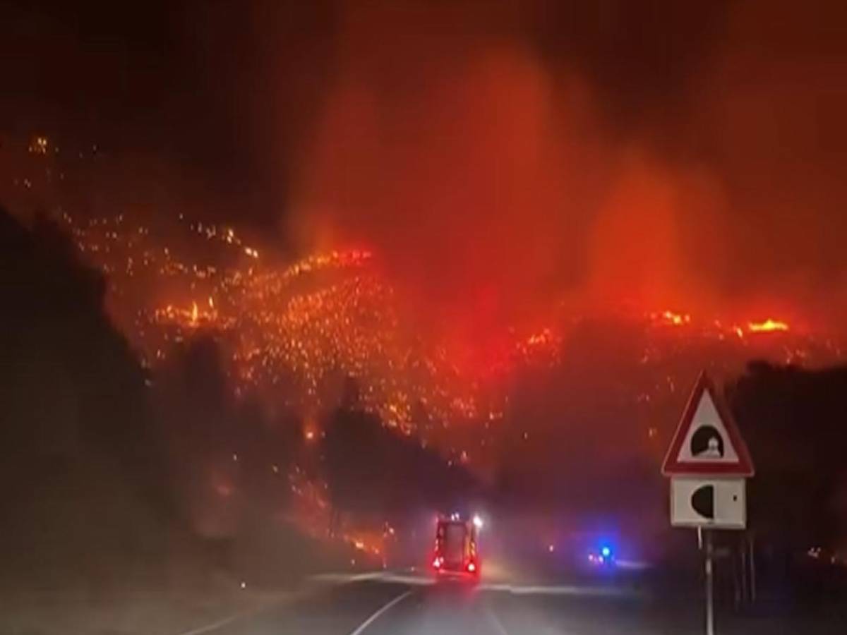 ¡Infierno apocalíptico en Europa! Un muerto, decenas de quemados y miles de evacuados