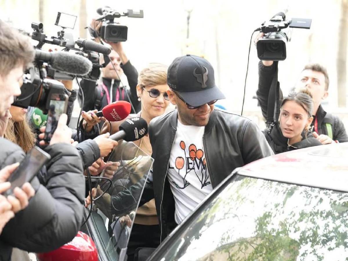 Revelan la reacción de la mujer que denunció a Dani Alves y toman decisión