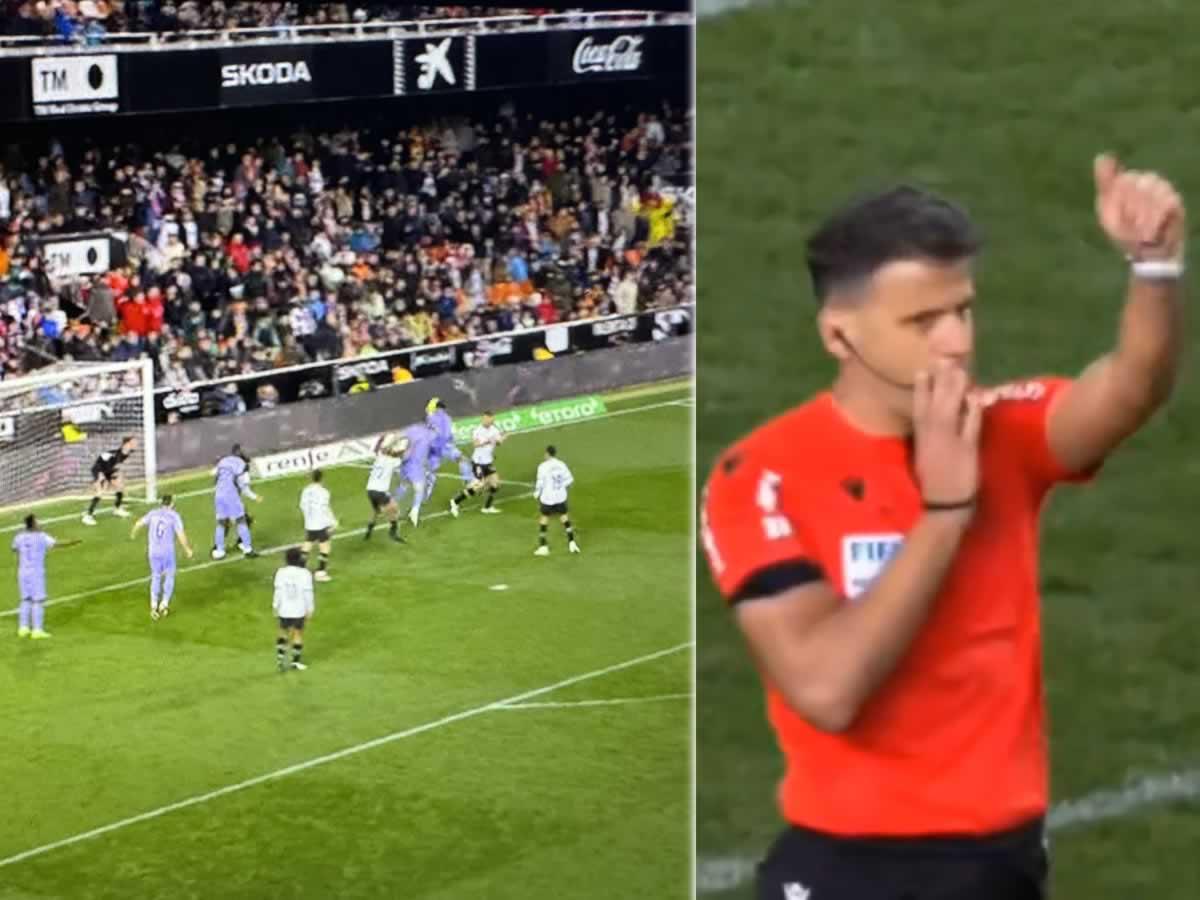 Escándalo: Bellingham marca, pero Gil Manzano pitó el final y no vale el gol