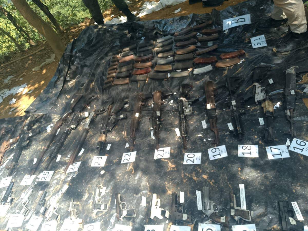 El oscuro escondite de la MS-13: lo que encontraron dentro del búnker subterráneo en Omoa