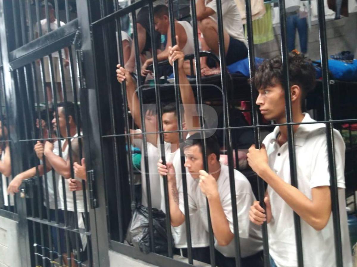 ¿Mini Cecot? Así viven ahora reos en Támara; exigen mejor comida y agua