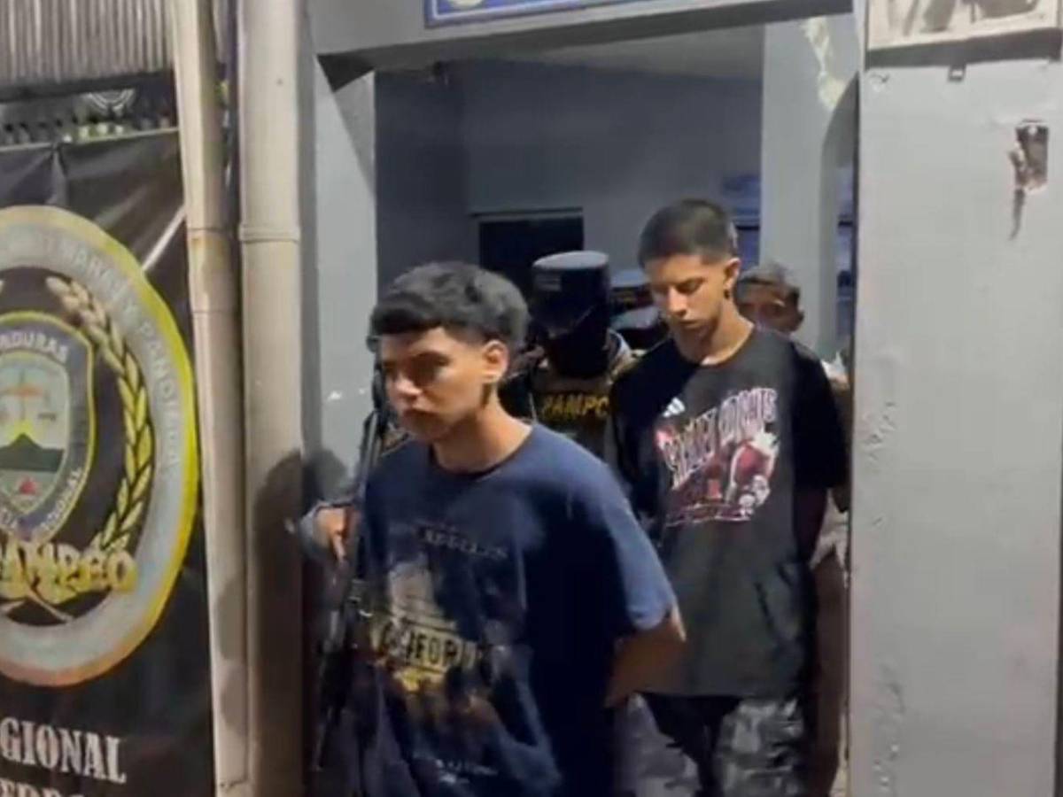 Caen presuntos cabecillas de la 18 vinculados al crimen de estudiantes del Intae