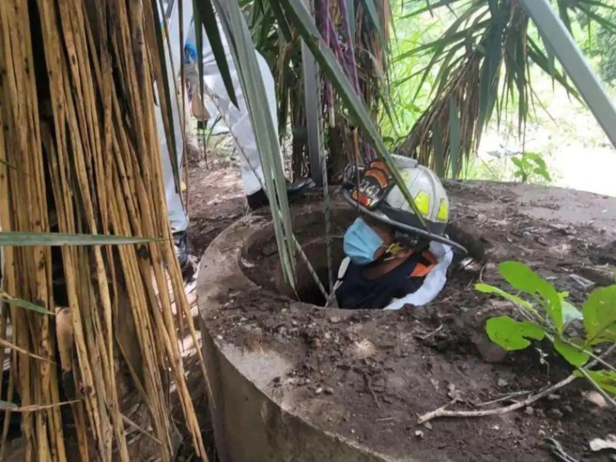 Así fue el hallazgo del joven lanzado a una cloaca en Tegucigalpa; cae sospechoso