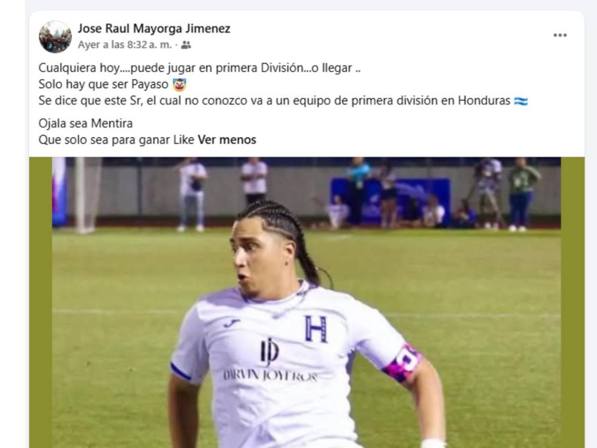 Entrenador explota tras fichaje de Davis Flow por equipo hondureño: Hay que ser payaso