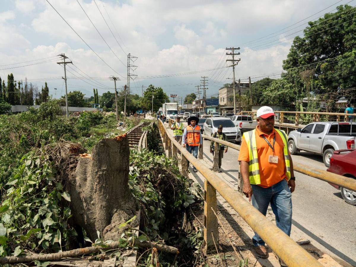 ¿Por qué cerraron el puente El Barón, en la salida Vieja a La Lima?