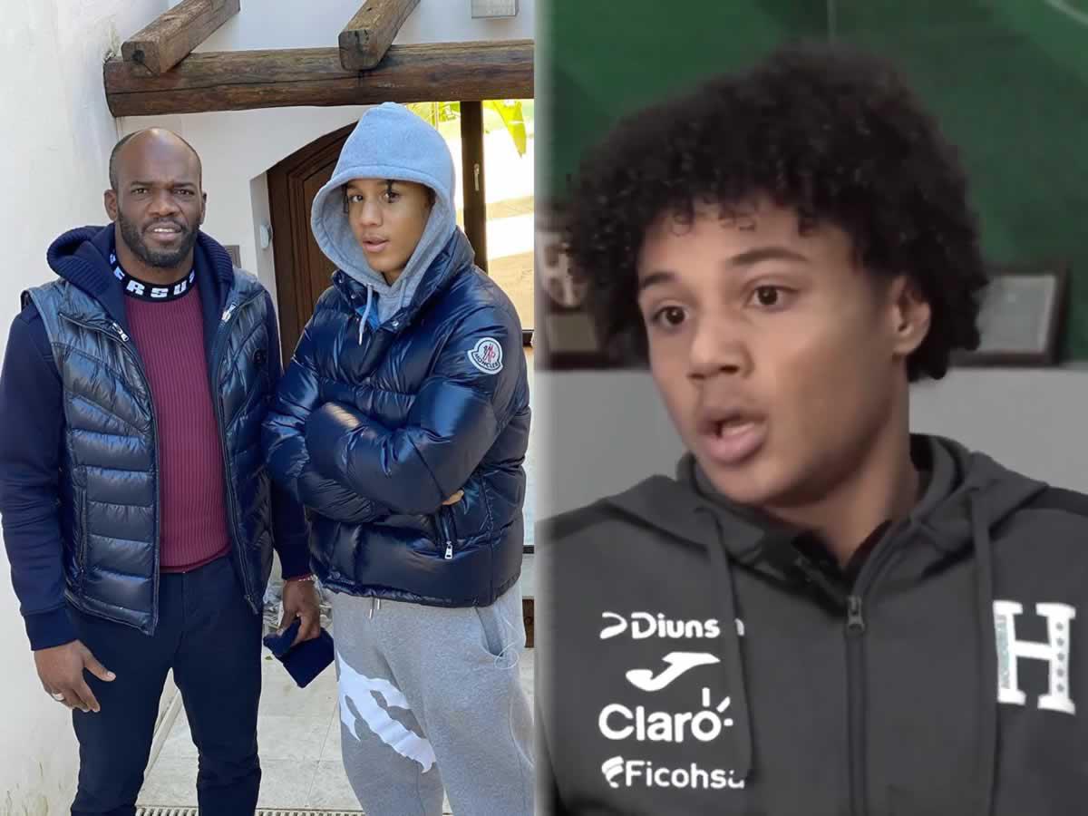 Hijo de David Suazo revela la reacción de su padre tras decidir jugar con Honduras