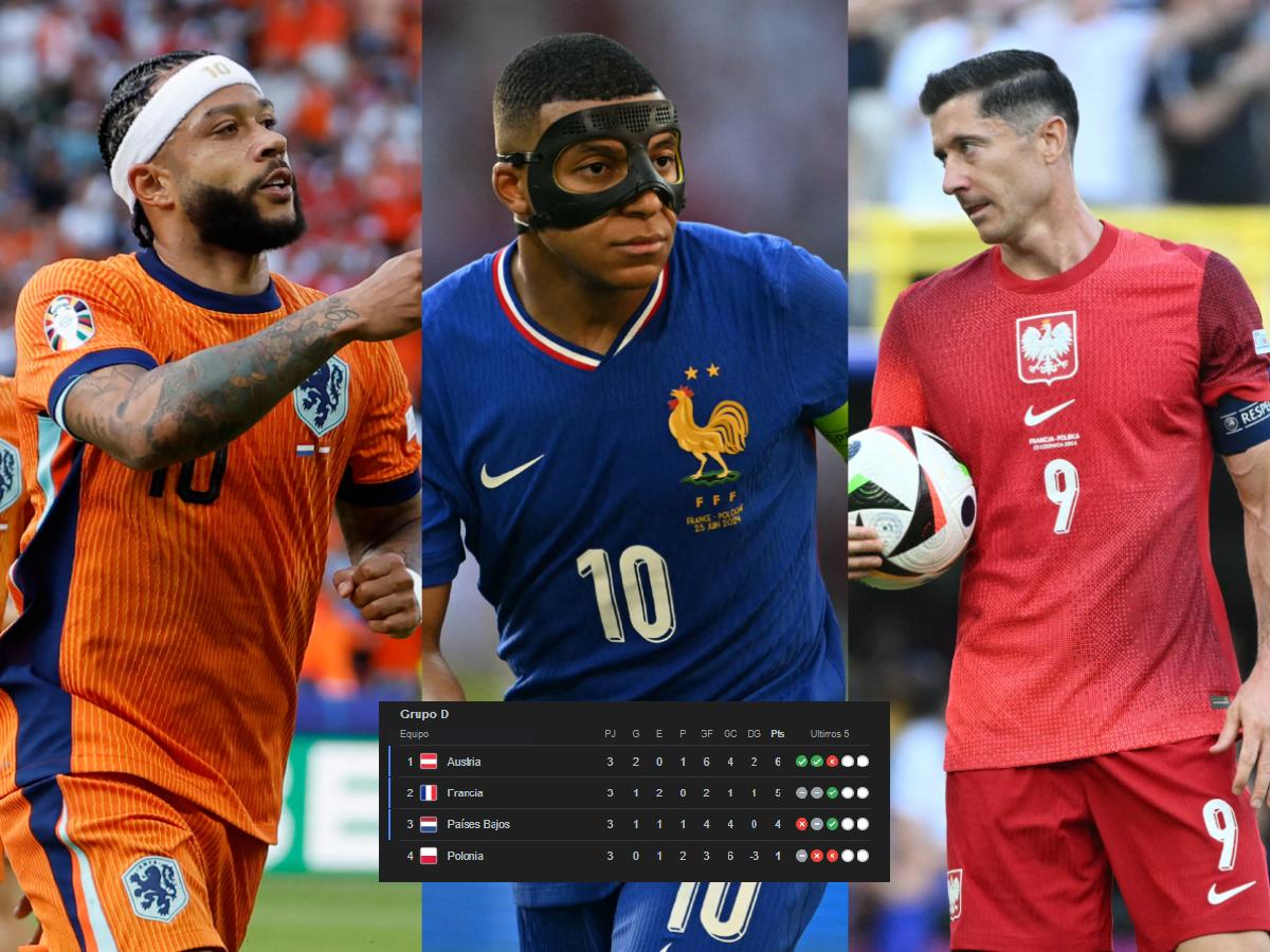Se bajan a Francia y sorpresivo líder en la Euro: Así quedó la tabla de posiciones