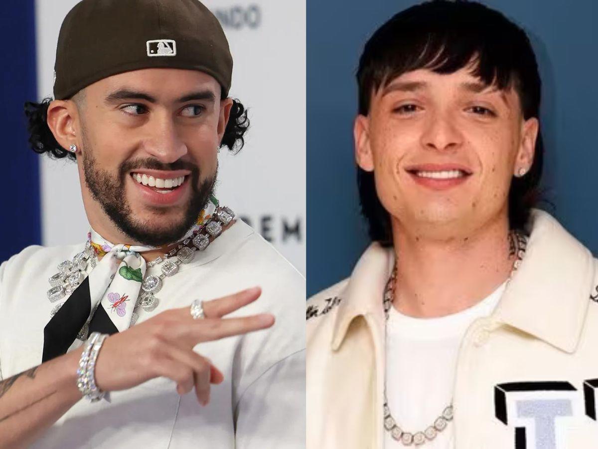 Bad Bunny confiesa su admiración por Peso Pluma