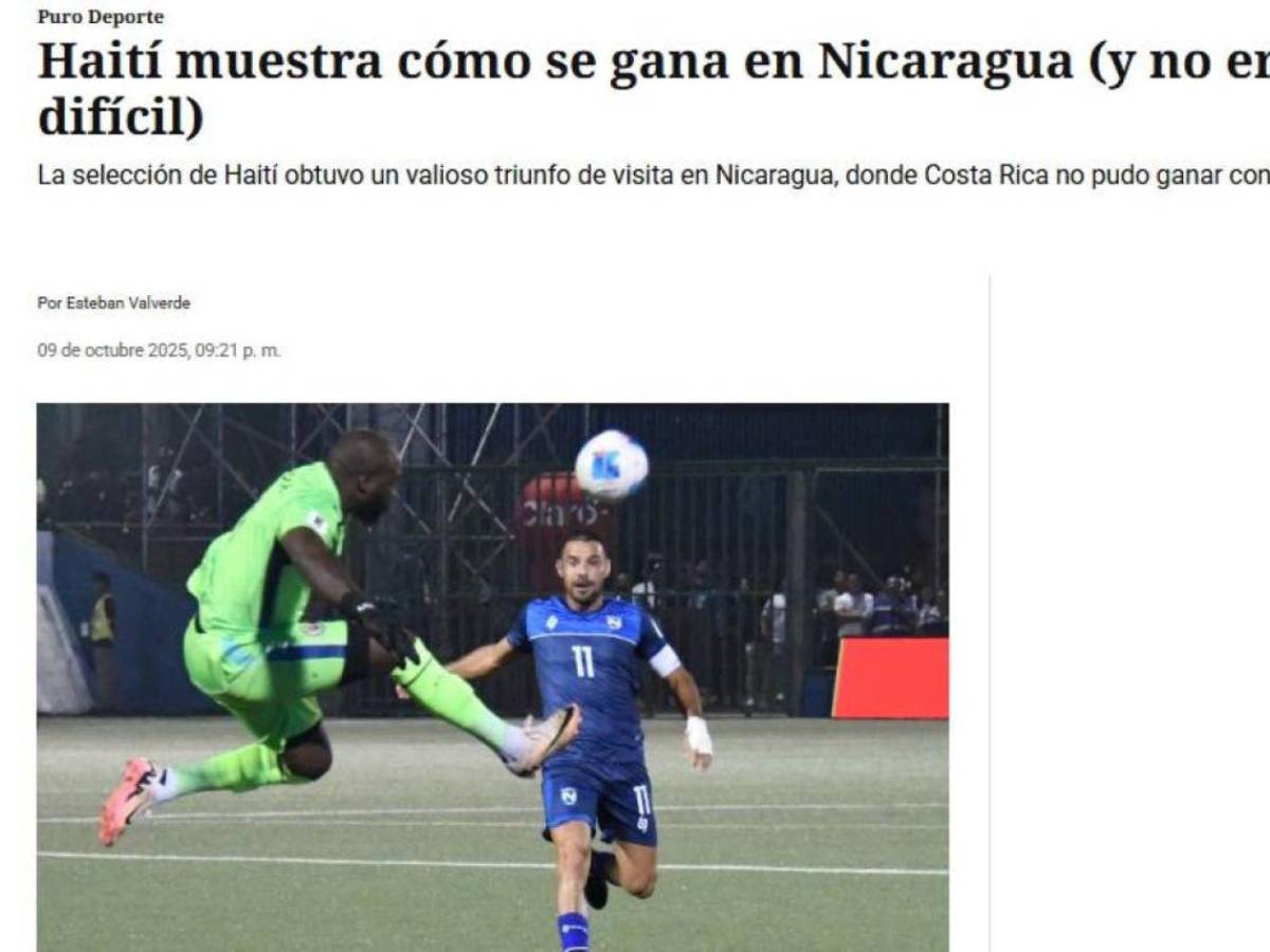 Esto dicen los medios de Haití previo al duelo ante Honduras por las eliminatorias