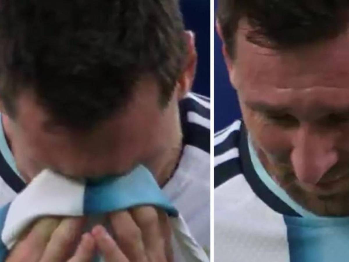 Messi despidió a su padre y recibió una sorpresa: corazón roto del argentino