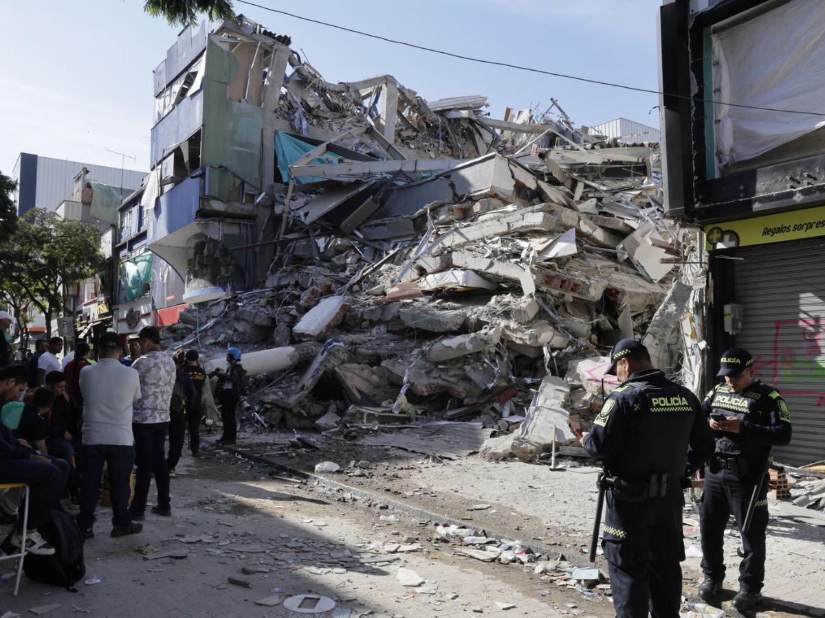 Aylín Mujica y su hija quedaron atrapadas en terremoto en Colombia