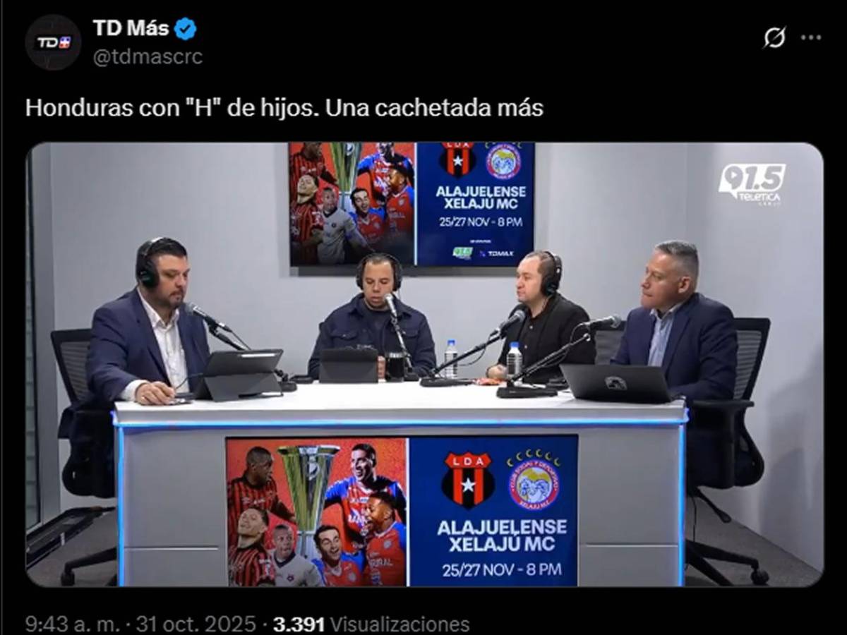 Alajuelense se sigue burlando de Olimpia, dardo de 'ChepeBomba' y Costa Rica advierte a Honduras