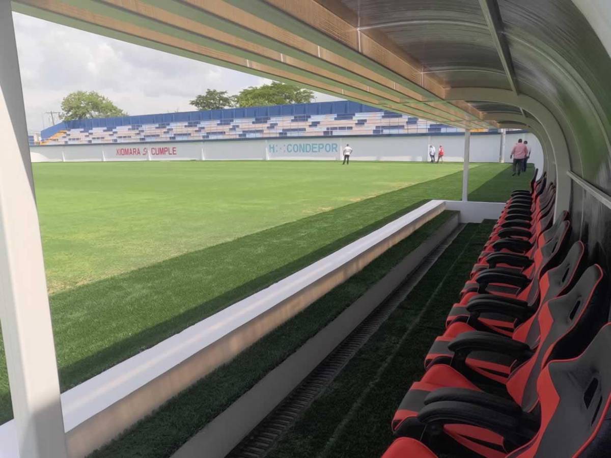 Así avanza la remodelación del estadio Juan Ramón Brevé de Juticalpa: cuántos milllones costó