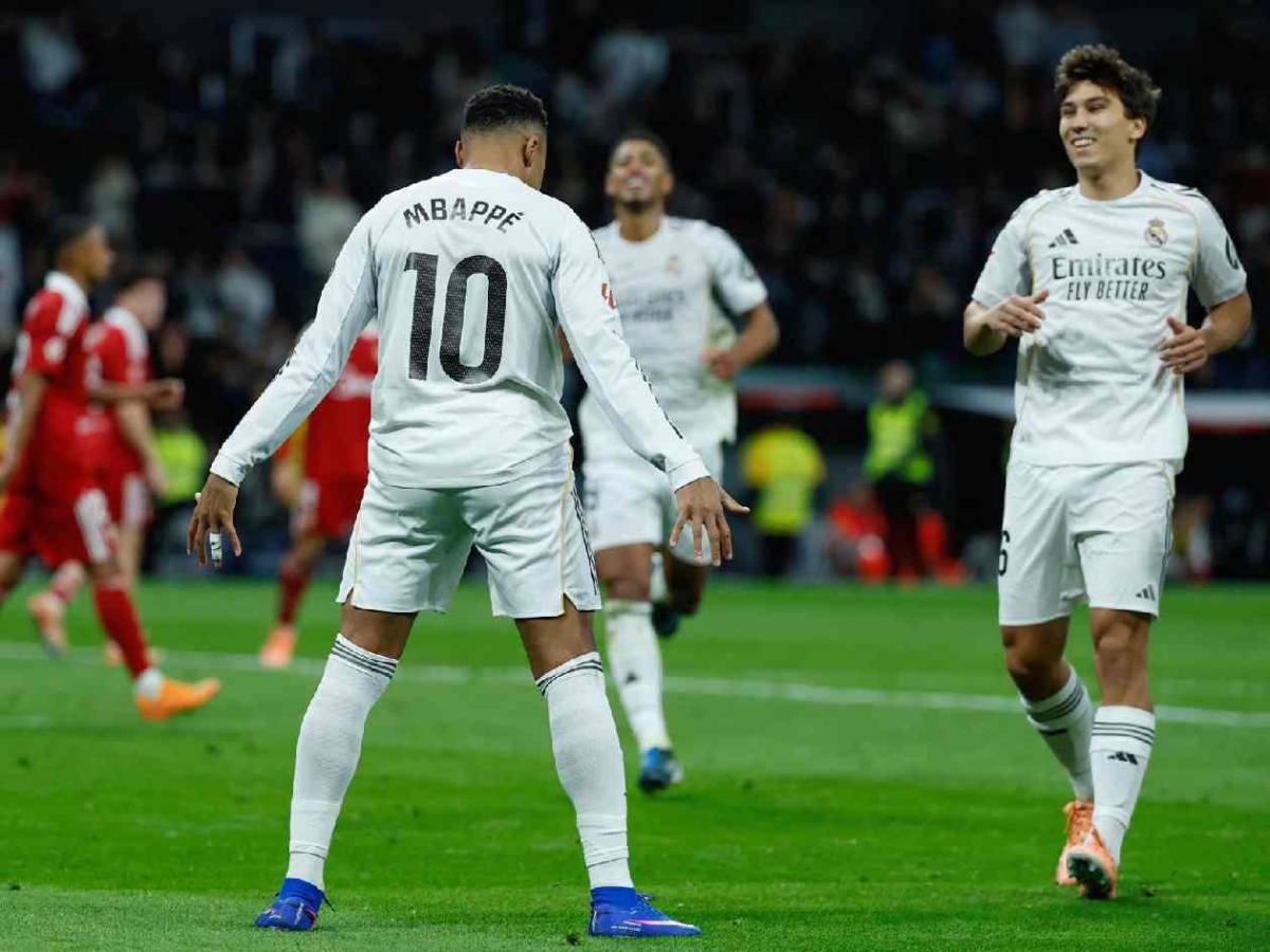 Mbappé con récord de Cristiano, Ramos en el Bernabéu, enojo y mal gesto a Vini
