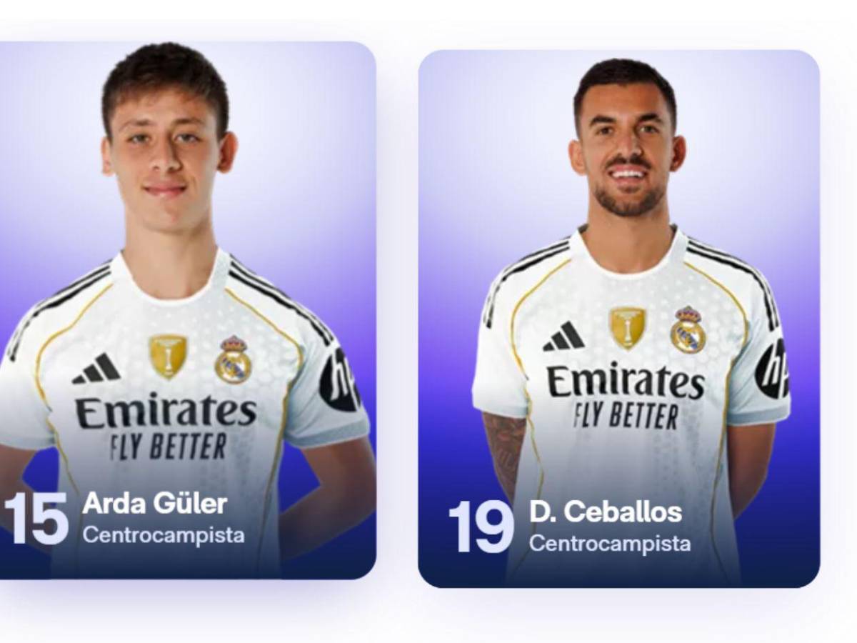 Un número legendario cambia de manos: Real Madrid presenta sus dorsales oficiales