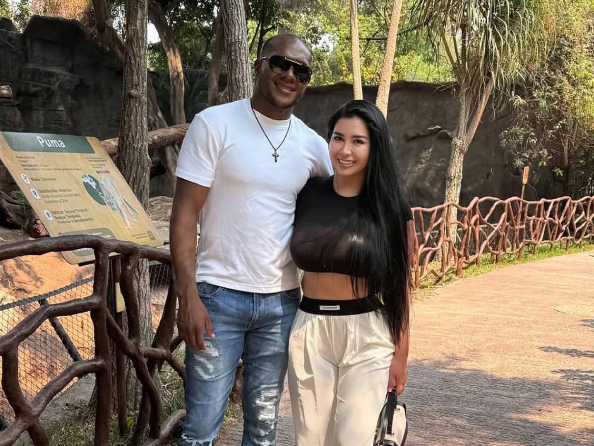 La reacción de la novia de Juan Anangonó tras polémica en Honduras