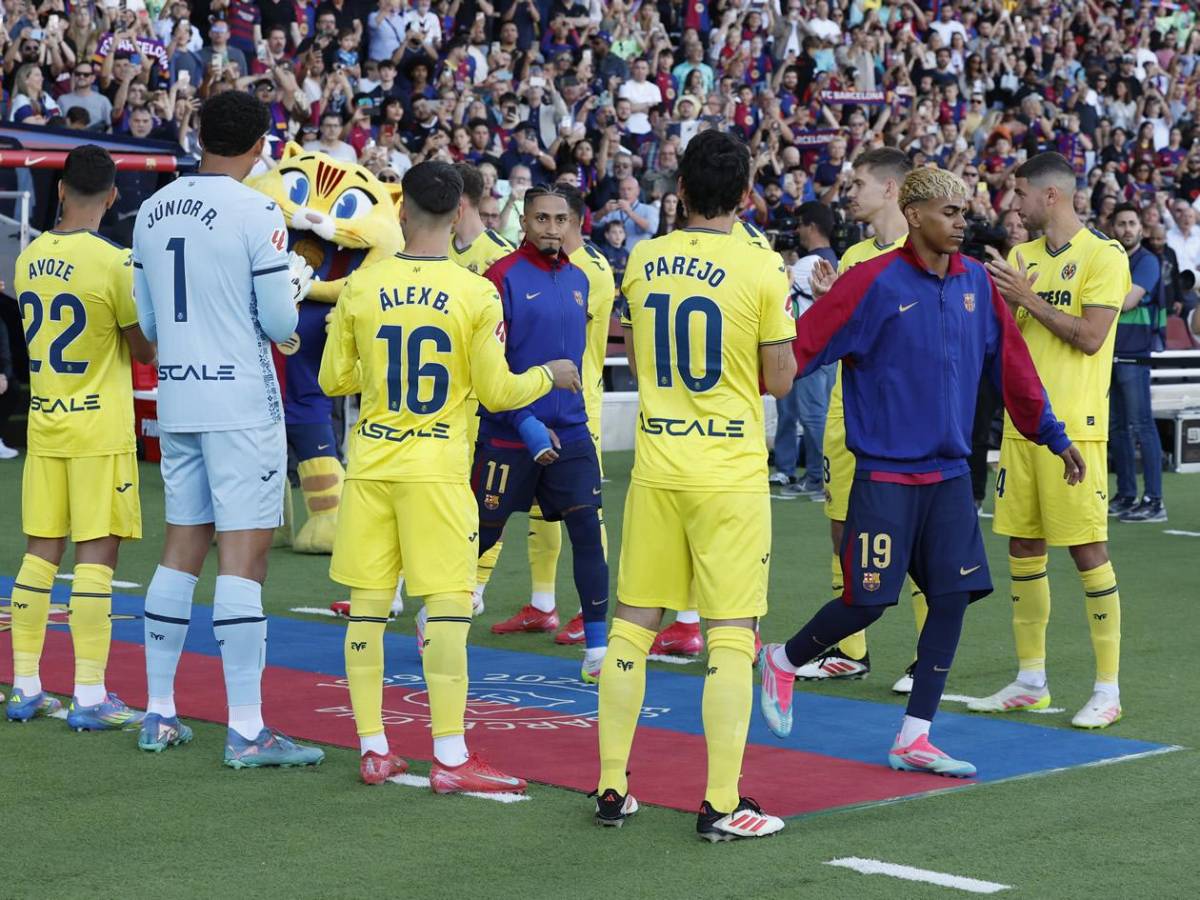 Barcelona festeja los títulos ante su afición, show de Lamine y Gavi presume a su novia