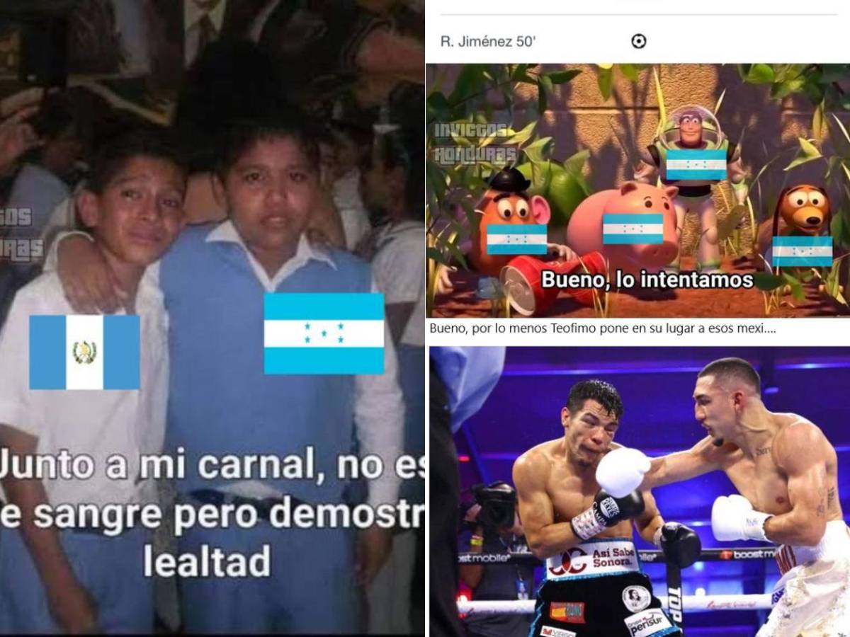 Los memes que dejó la derrota de Honduras ante México en la Copa Oro