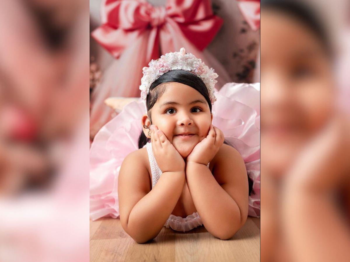 Hija de Yailin y Anuel derrite las redes con tiernas fotos por sus tres años