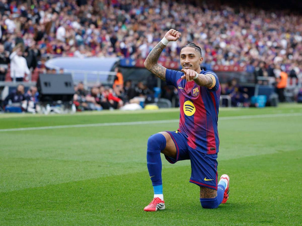 Festín de Barcelona, polémica, reacción de Hansi Flick y exhibición de Raphinha