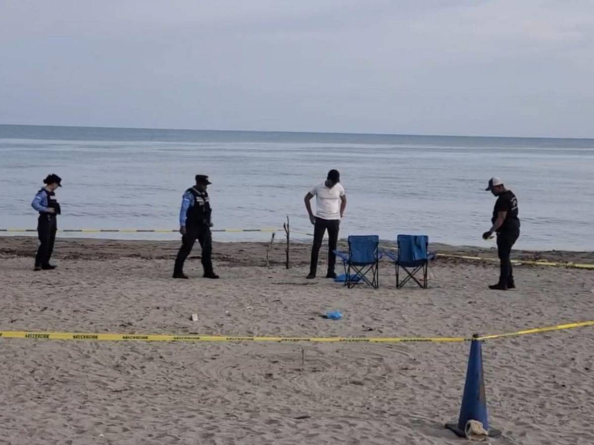 Dos sillas frente al mar: las imágenes del lugar donde fue atacada a balazos Kimberly Murillo