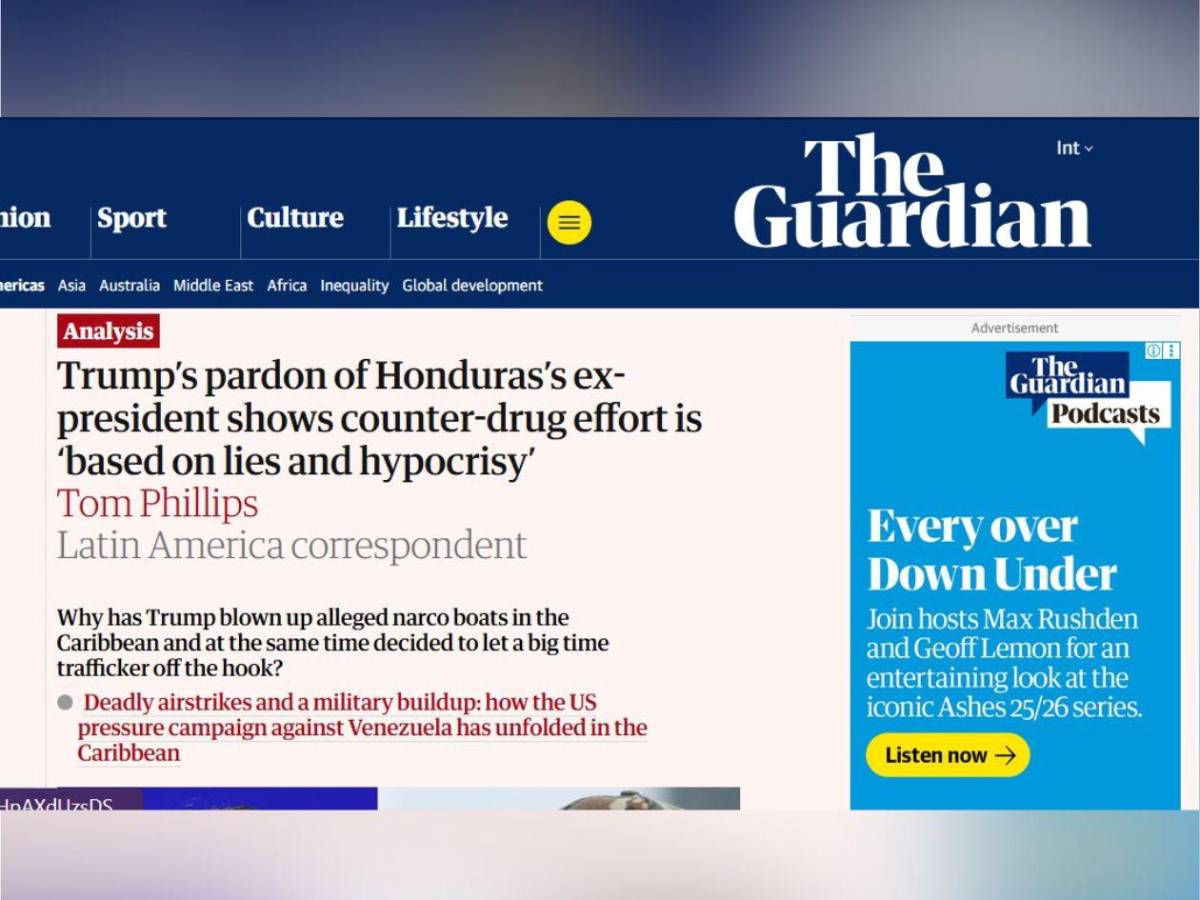 Así narra la prensa mundial la inesperada salida de prisión de Juan Orlando Hernández