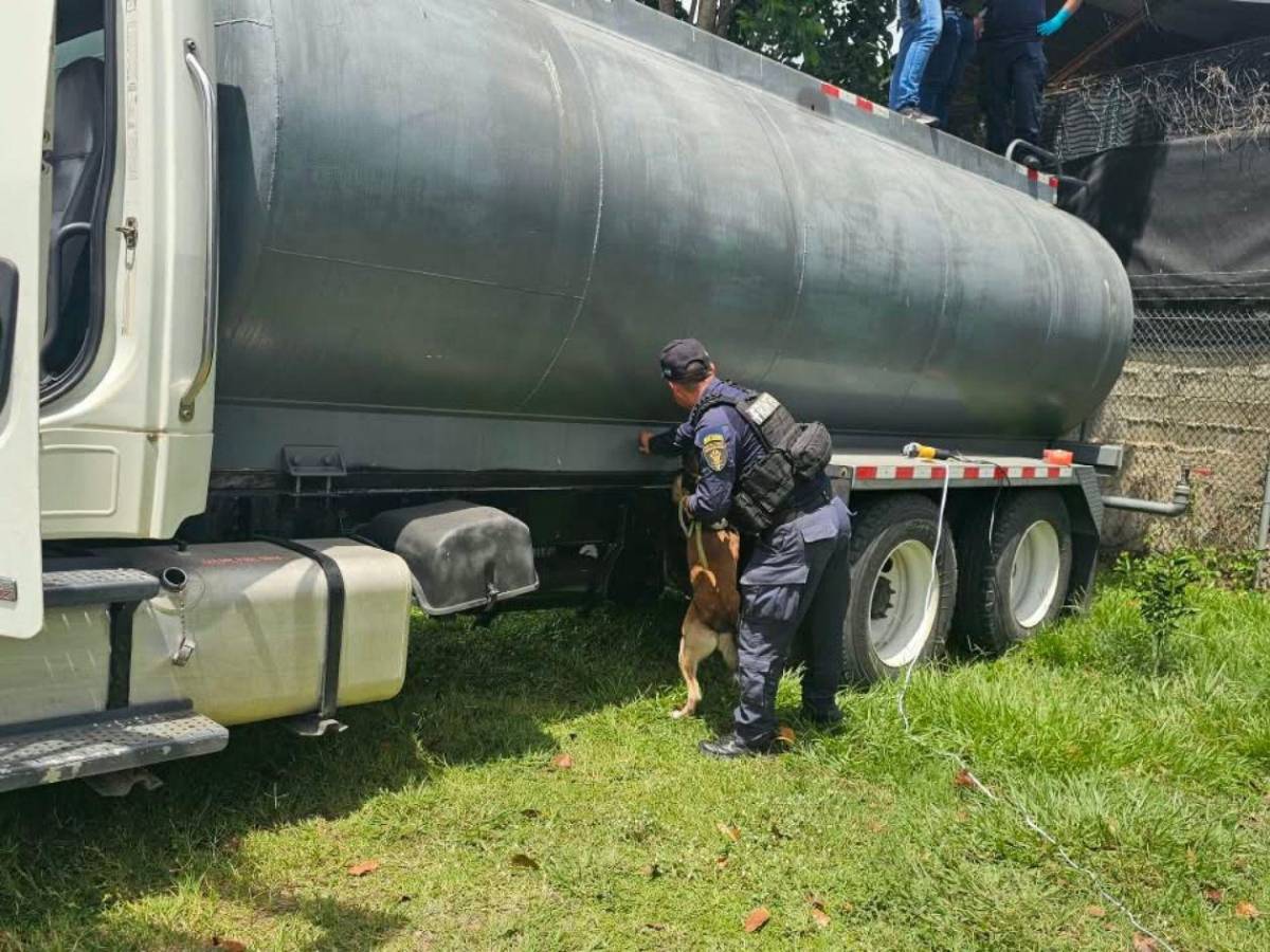 Custodiaban camión cargado de droga: así fue la detención de tres hombres en El Progreso, Yoro