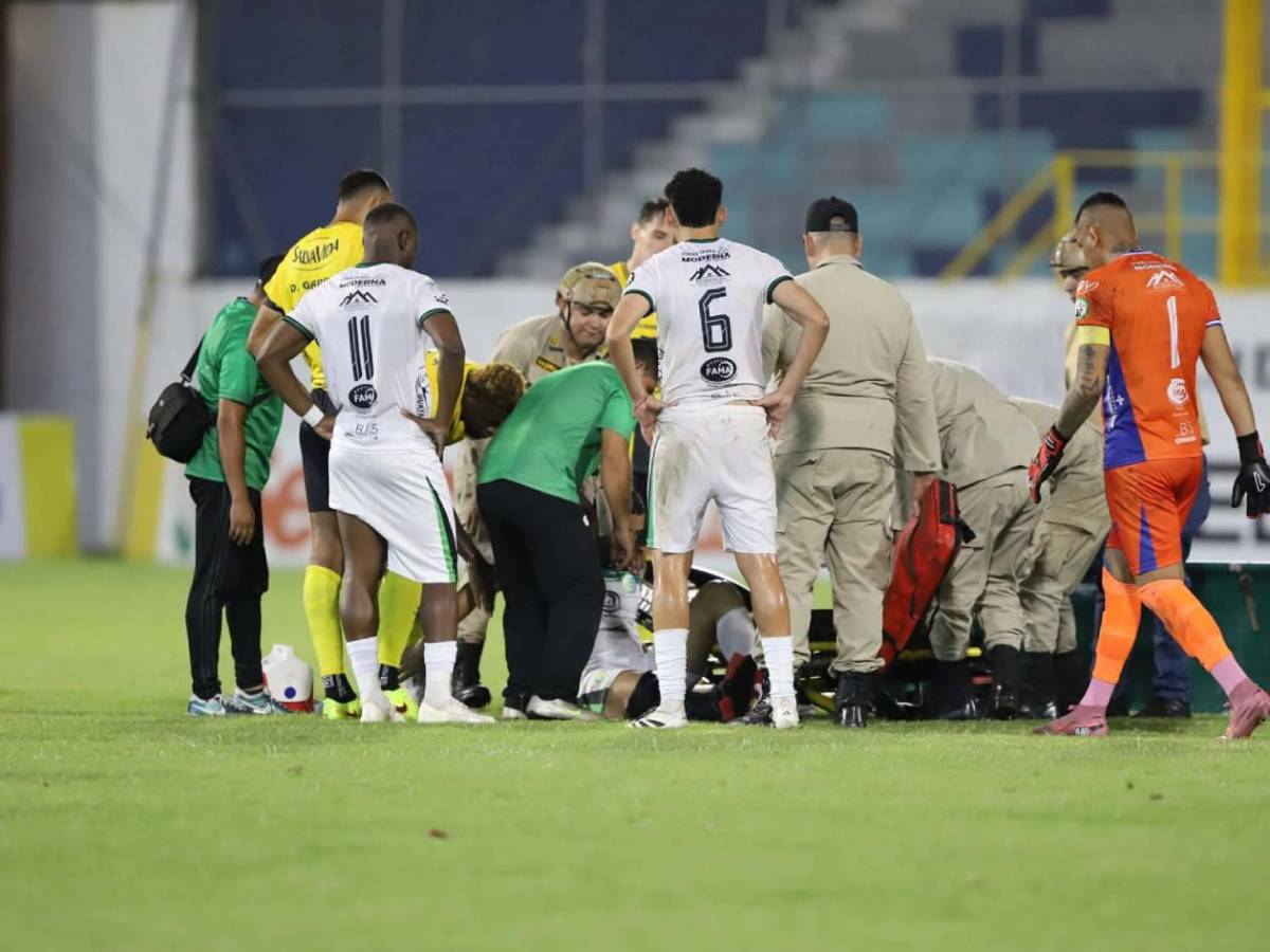 Llanto en futbolistas tras espantosa acción en Honduras: Imágenes desgarradoras