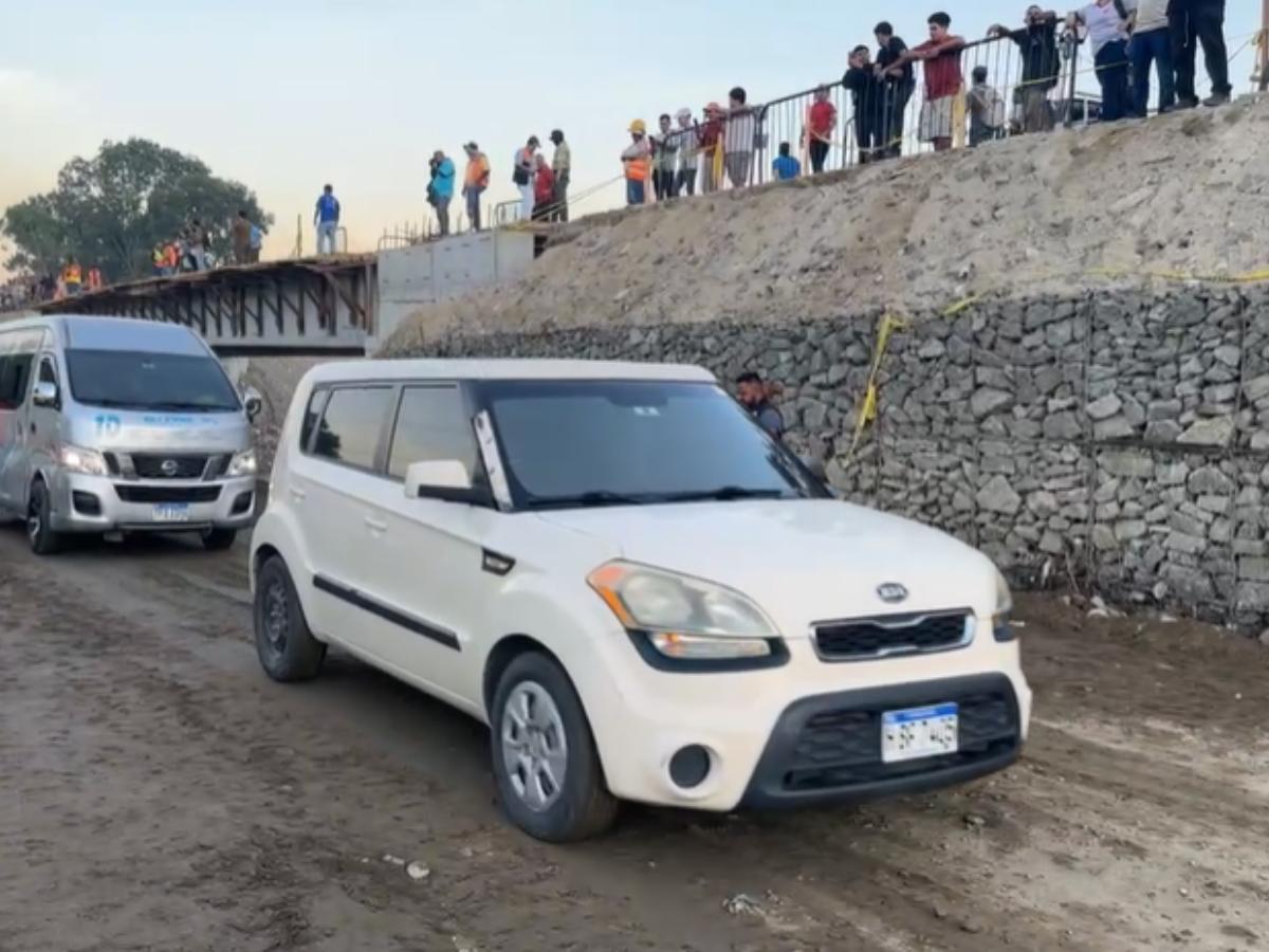 Habilitan el paso en la plancha de Cemcol en San Pedro Sula