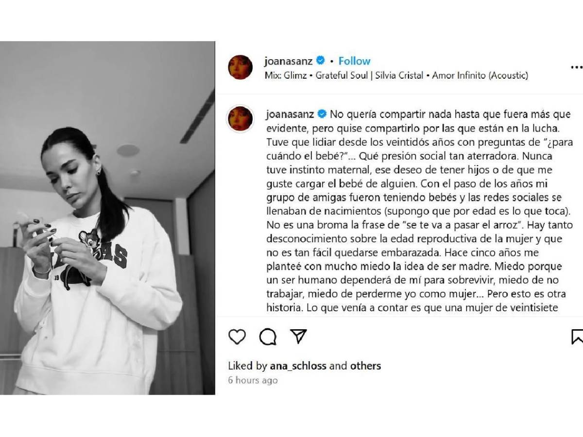 ¿Dani Alves papá? Joana Sanz sorprende con noticia y revela el drama que vivió