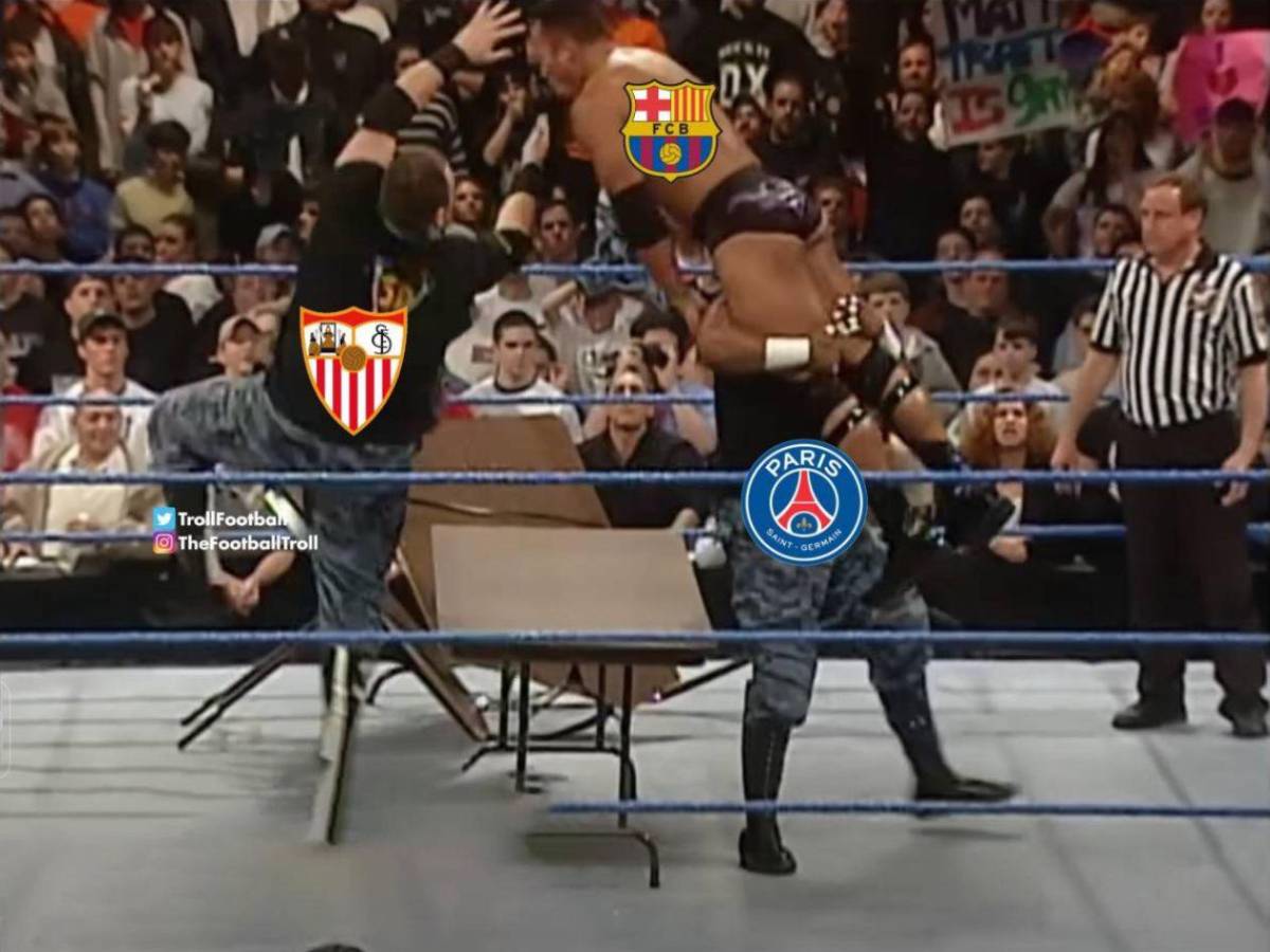 Lewandowski se lleva las burlas: los memes de la derrota del Barcelona ante Sevilla