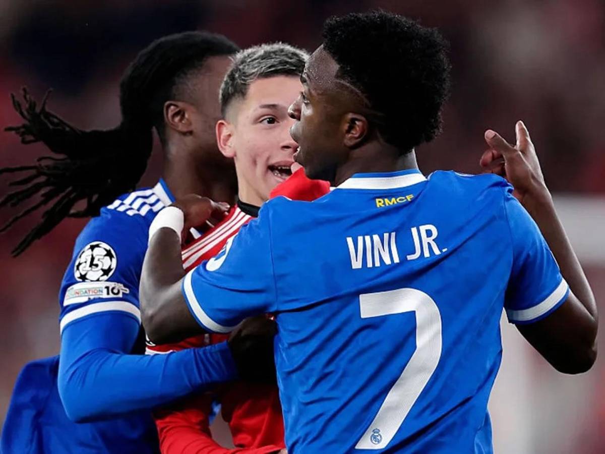 La grave sanción que puede recibir Prestianni por insultos racistas contra Vinicius