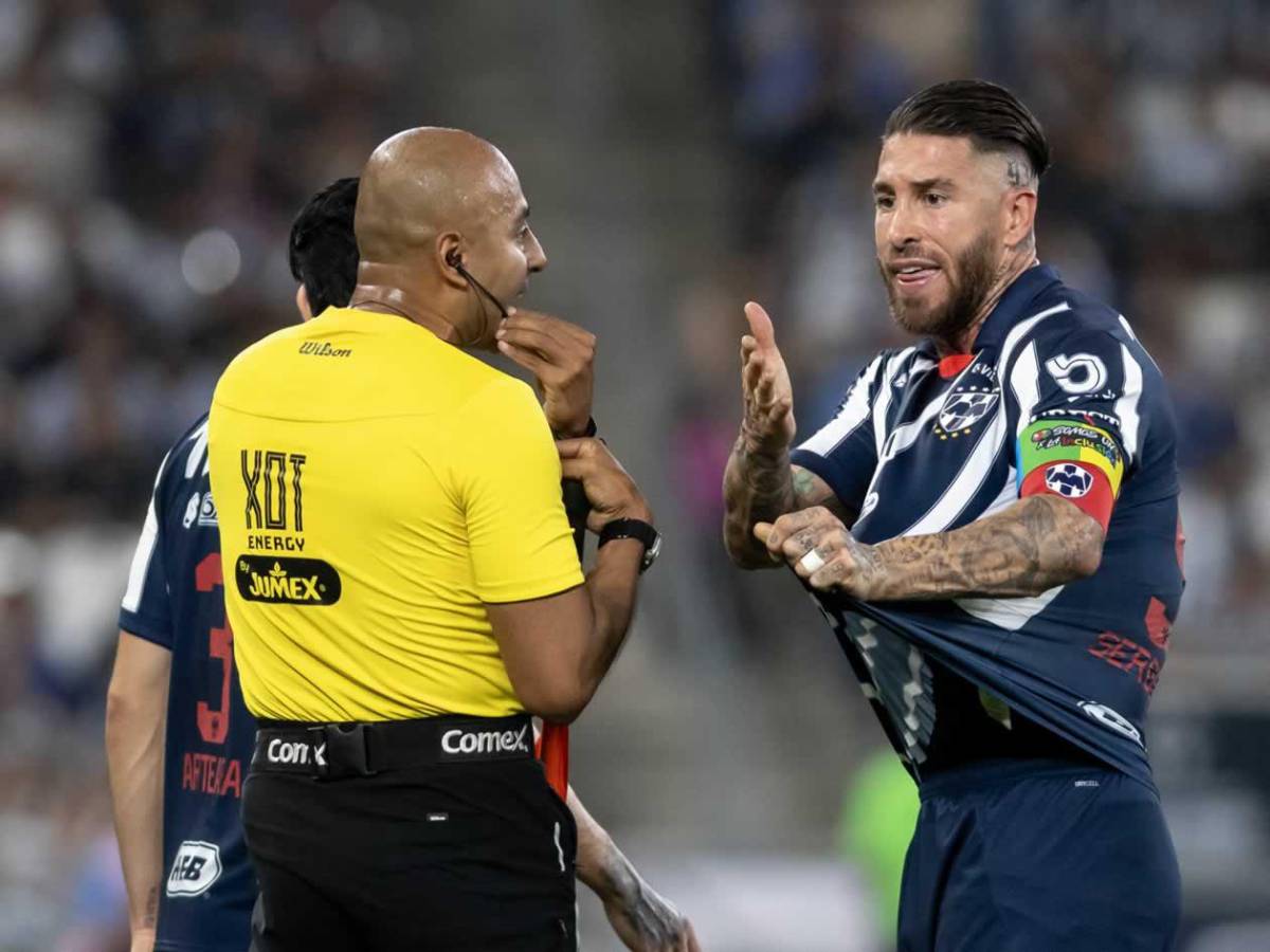 Sergio Ramos se luce: primer gol con Monterrey y su curioso festejo