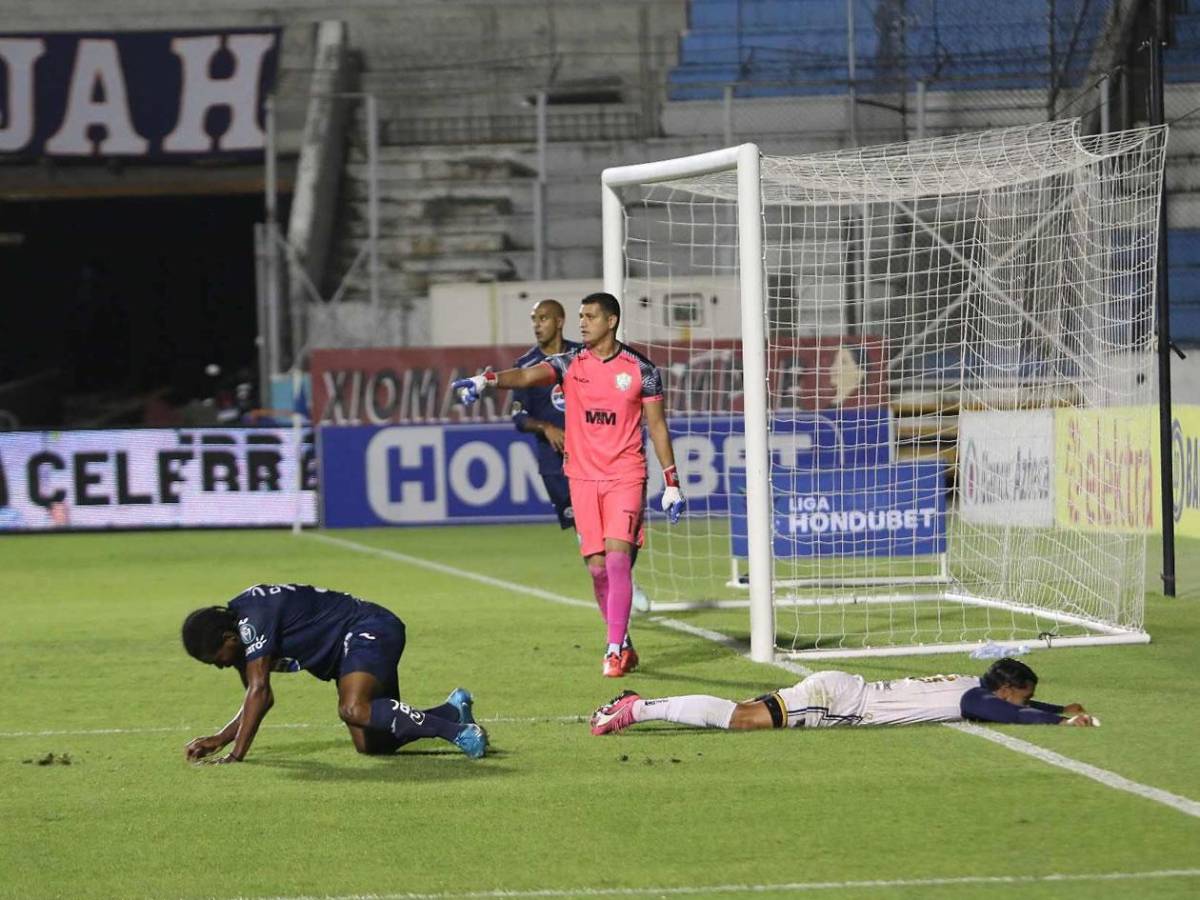 Festejo a lo Messi en Motagua, tristeza de Potros y Auzmendi bien acompañado