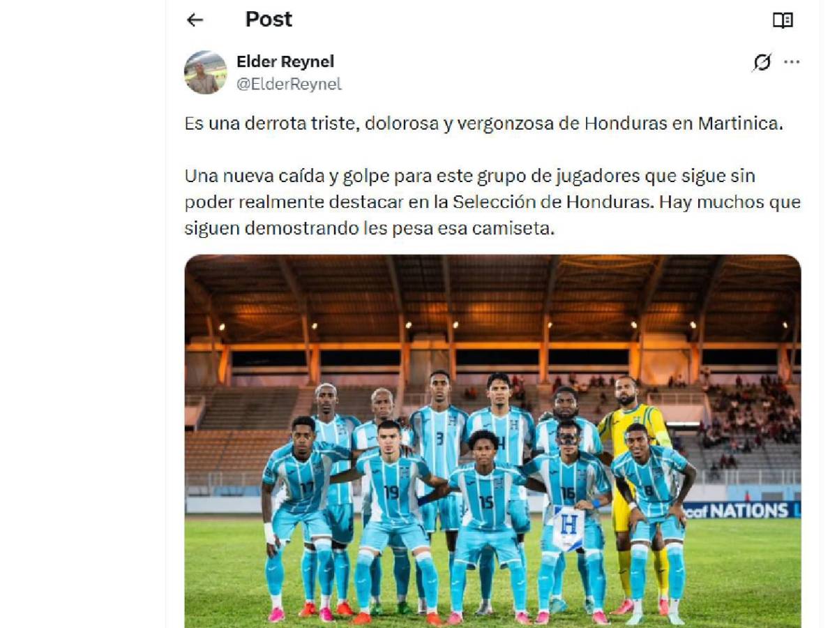 Indignación y asombro por ridículo de Honduras: Señalan a dos culpables