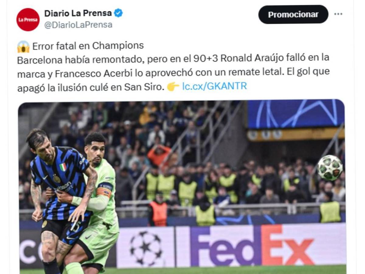 Culpable: Piden su salida del Barcelona y el Inter se burla