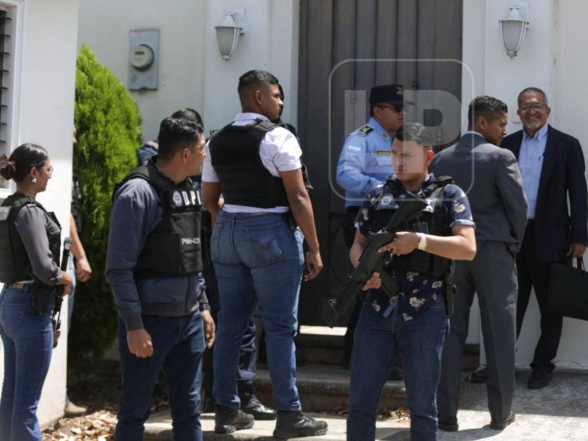 Fotos inéditas de la captura de Esdras Amado López