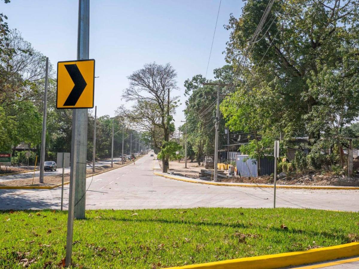 Así luce proyecto de trocha sur del bulevar de acceso a El Zapotal