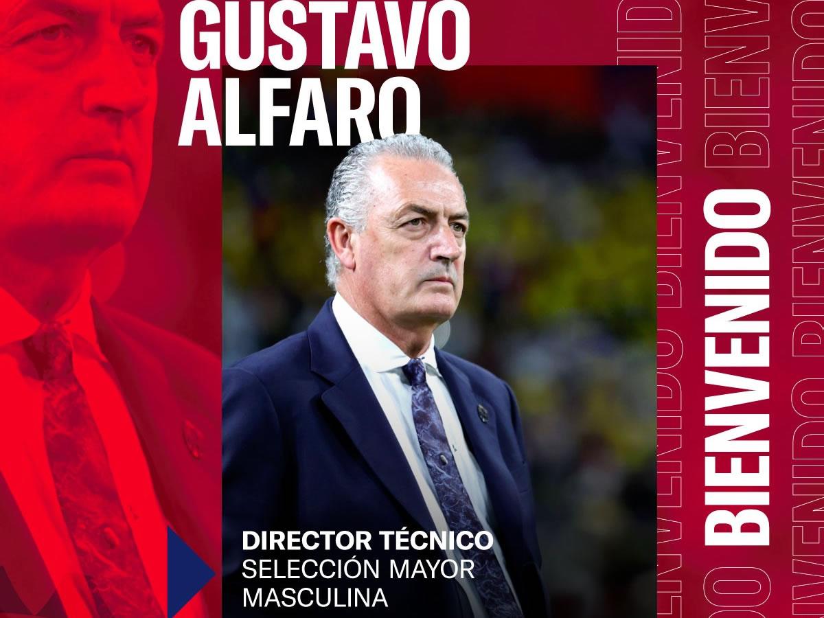 Oficial: Costa Rica anuncia a Gustavo Alfaro como su nuevo seleccionador