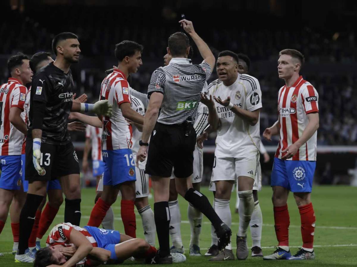 El penal no pitado a favor del Real Madrid, Girona celebra y en Barcelona se burlan
