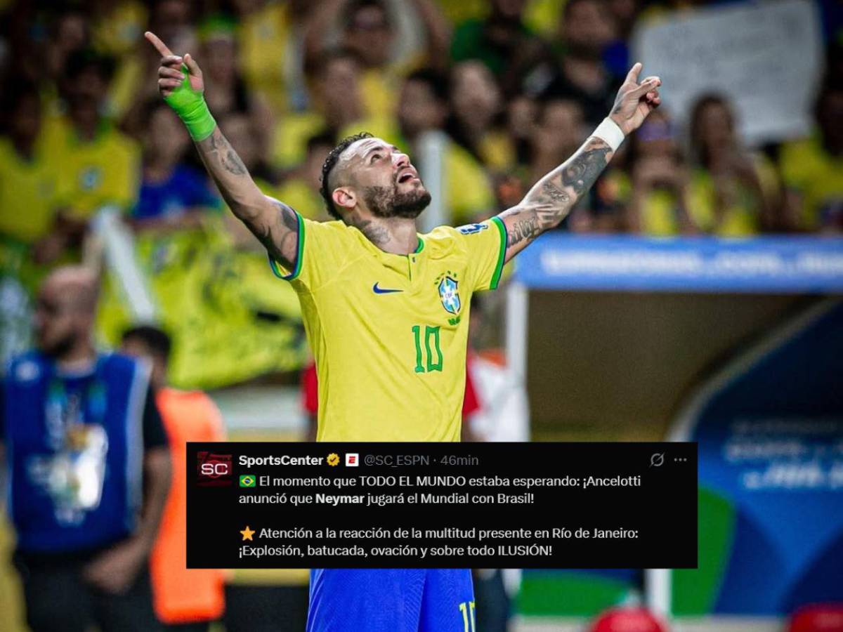 Neymar al Mundial: Revuelo por su llamado con Brasil y exReal Madrid sorprende