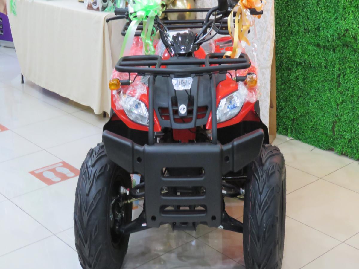 El sorteo de la cuatrimoto se llevará a cabo durante inicios del mes de octubre.